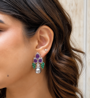 Imperial Orchid Earrings