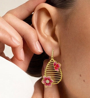 The Elan Fleur Earrings