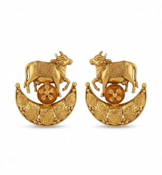 Temple Cow Earrings