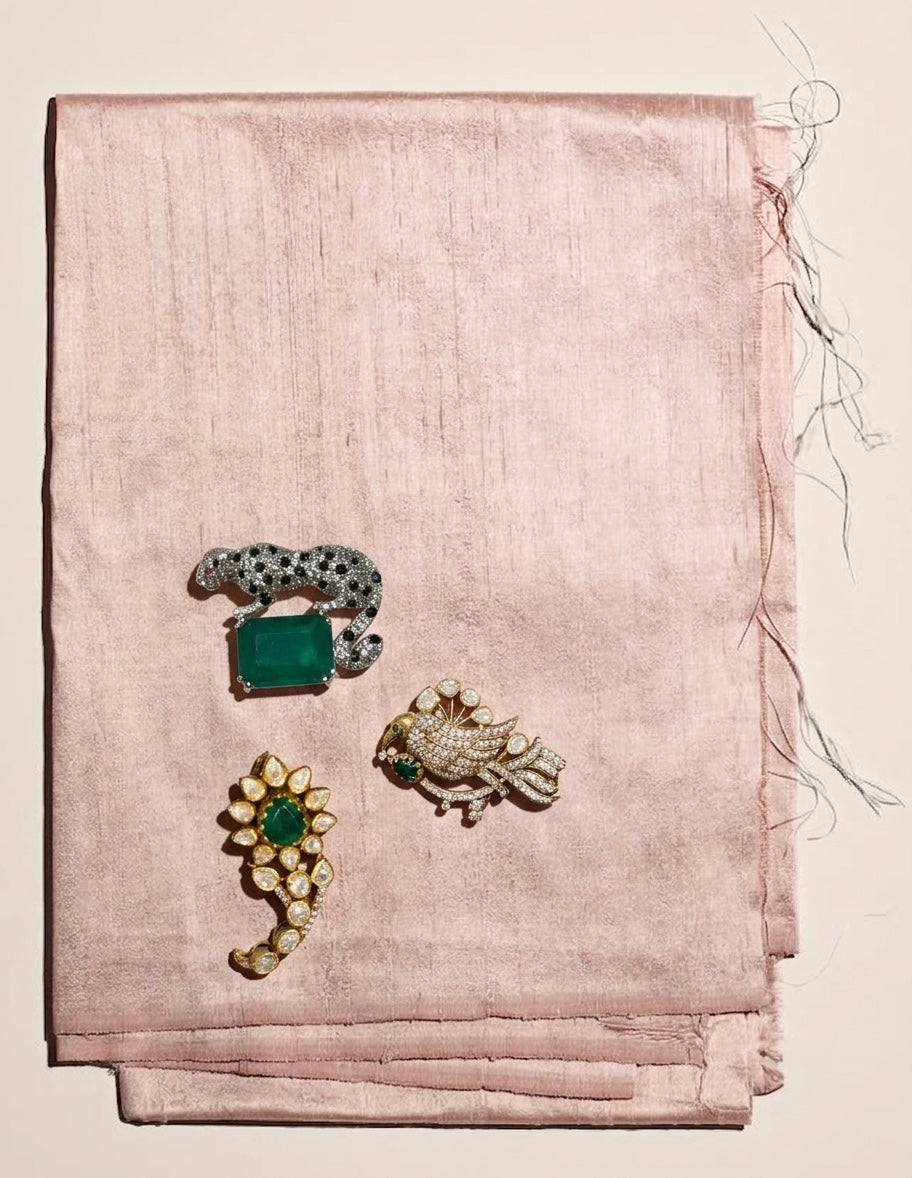 Leopardé 925 Silver Brooch
