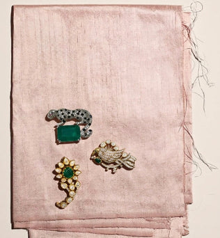 Leopardé 925 Silver Brooch