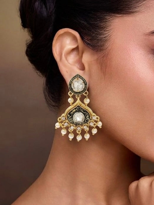 The Royal Onyx Earrings