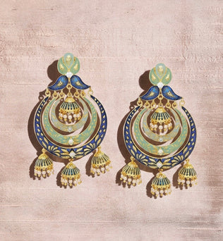 The Bleu Jardin Earring
