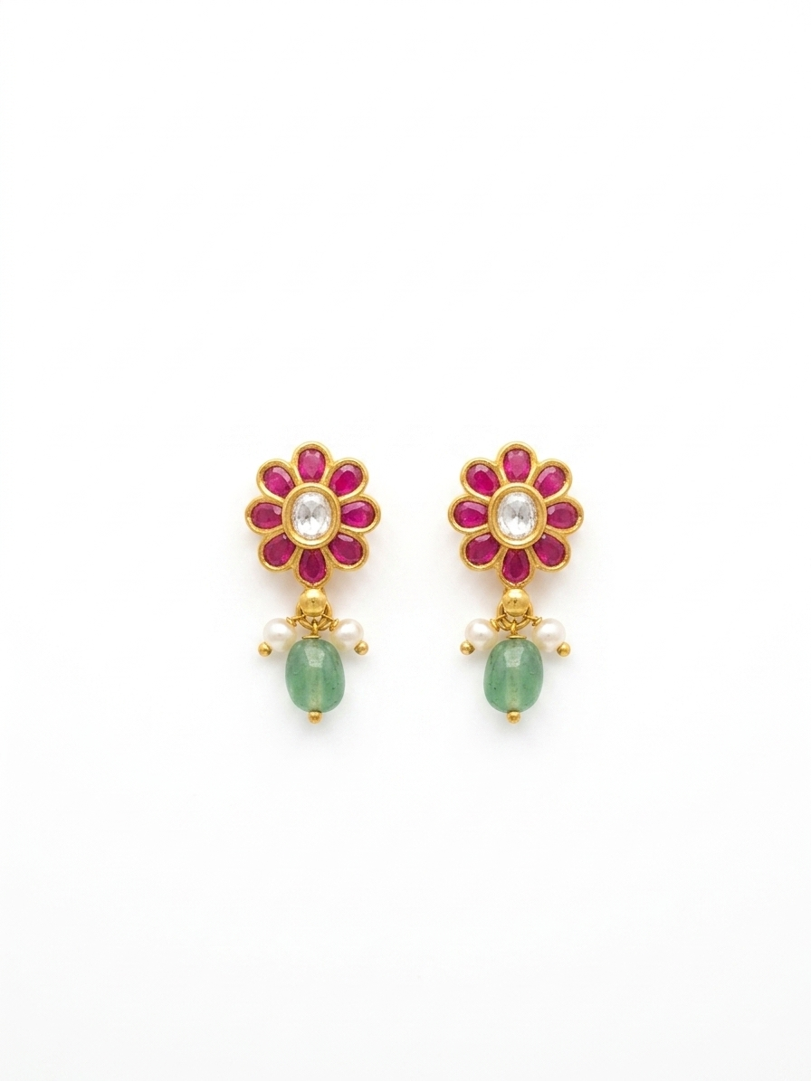 Floral Drop Earrings