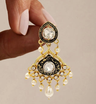 The Royal Onyx Earrings