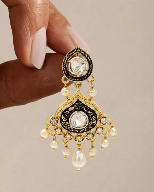 The Royal Onyx Earrings