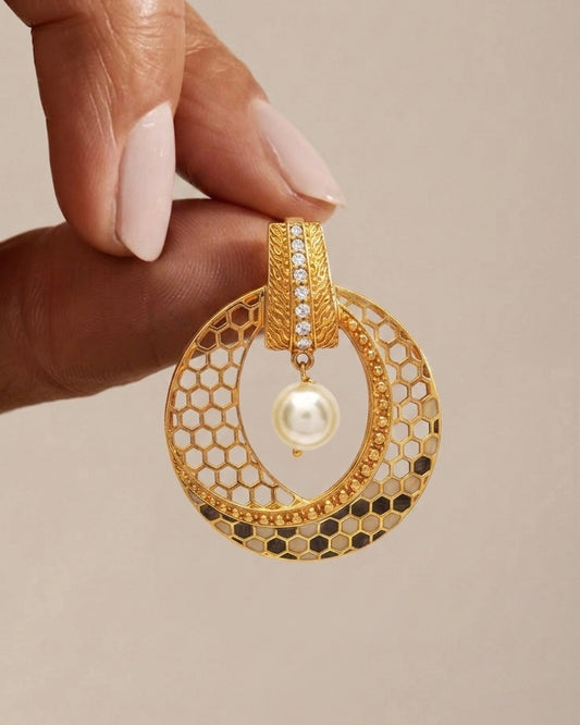 The Rustic Luxe Earrings