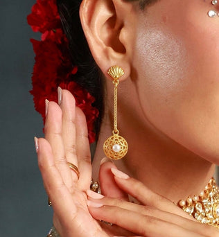 Pearl Filigree Drops