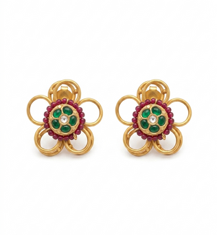 Ruby Green Petals