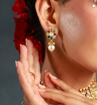 Multicolor Floral Drops
