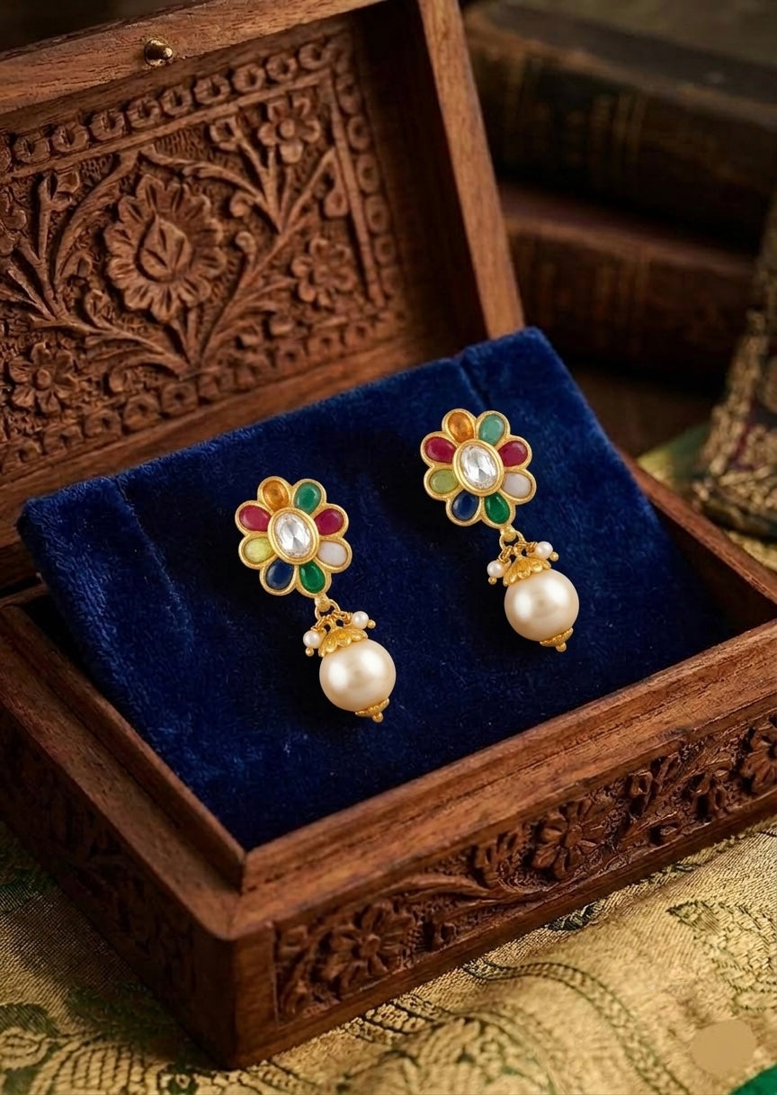 Multicolor Floral Drops