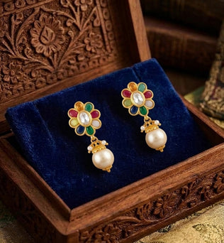Multicolor Floral Drops