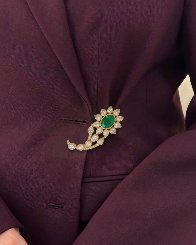 Royal-925 Silver Brooch