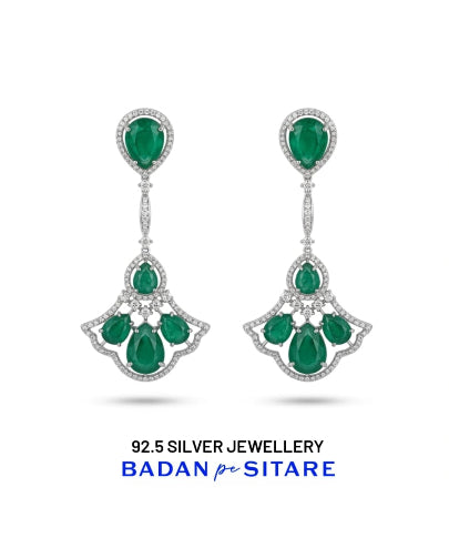 Jade Meadow Danglers
