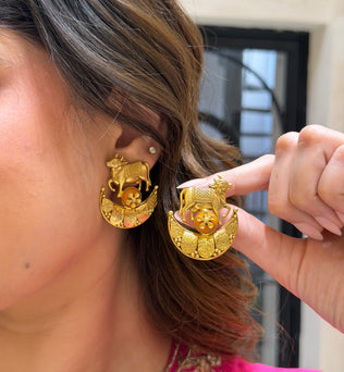 Temple Cow Earrings