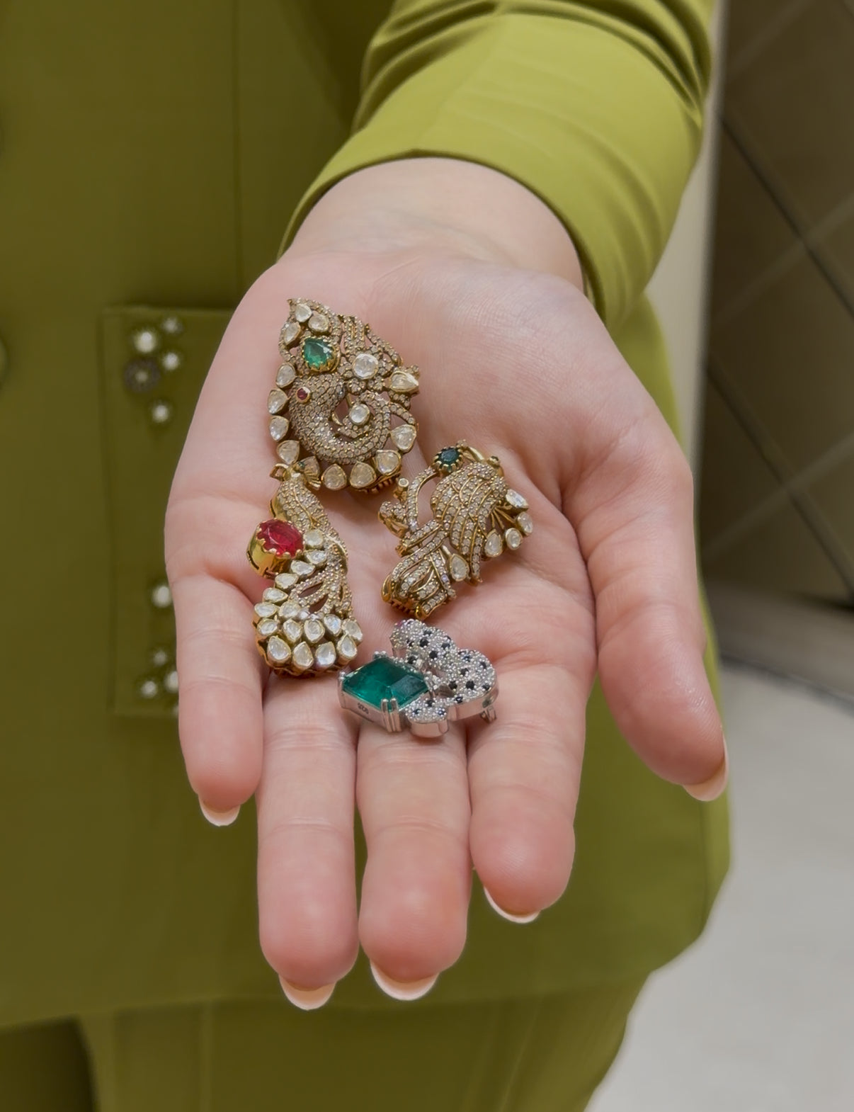 Leopardé 925 Silver Brooch