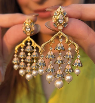 The Ashen Bloom Earrings