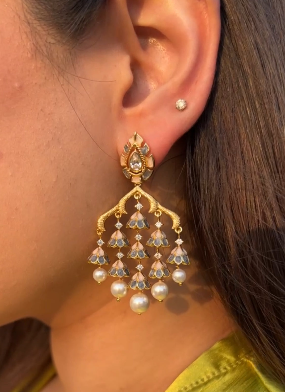 The Ashen Bloom Earrings