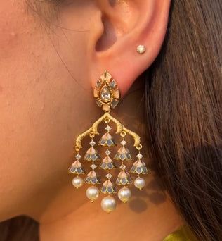 The Ashen Bloom Earrings