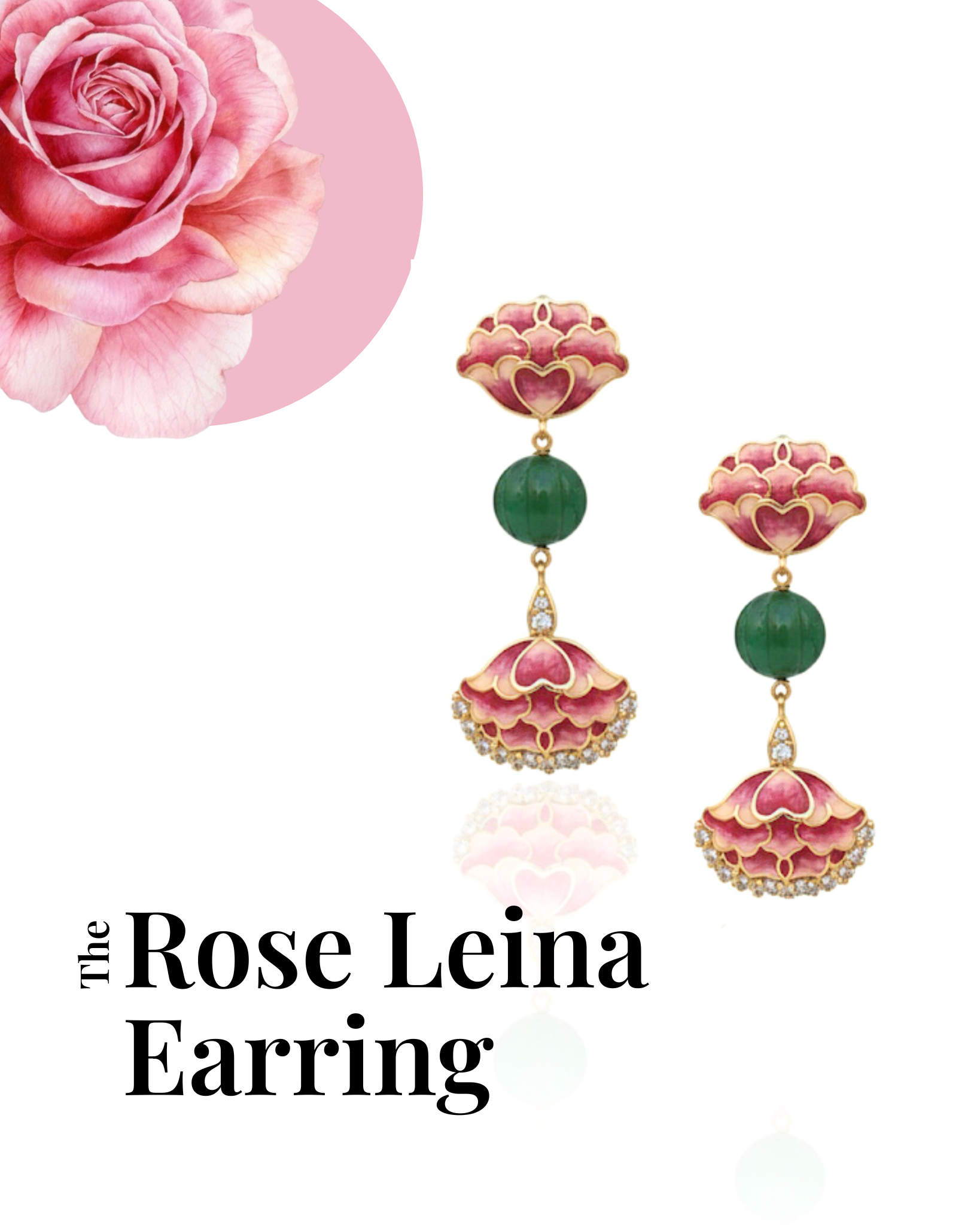 The Rose Leina Earrings
