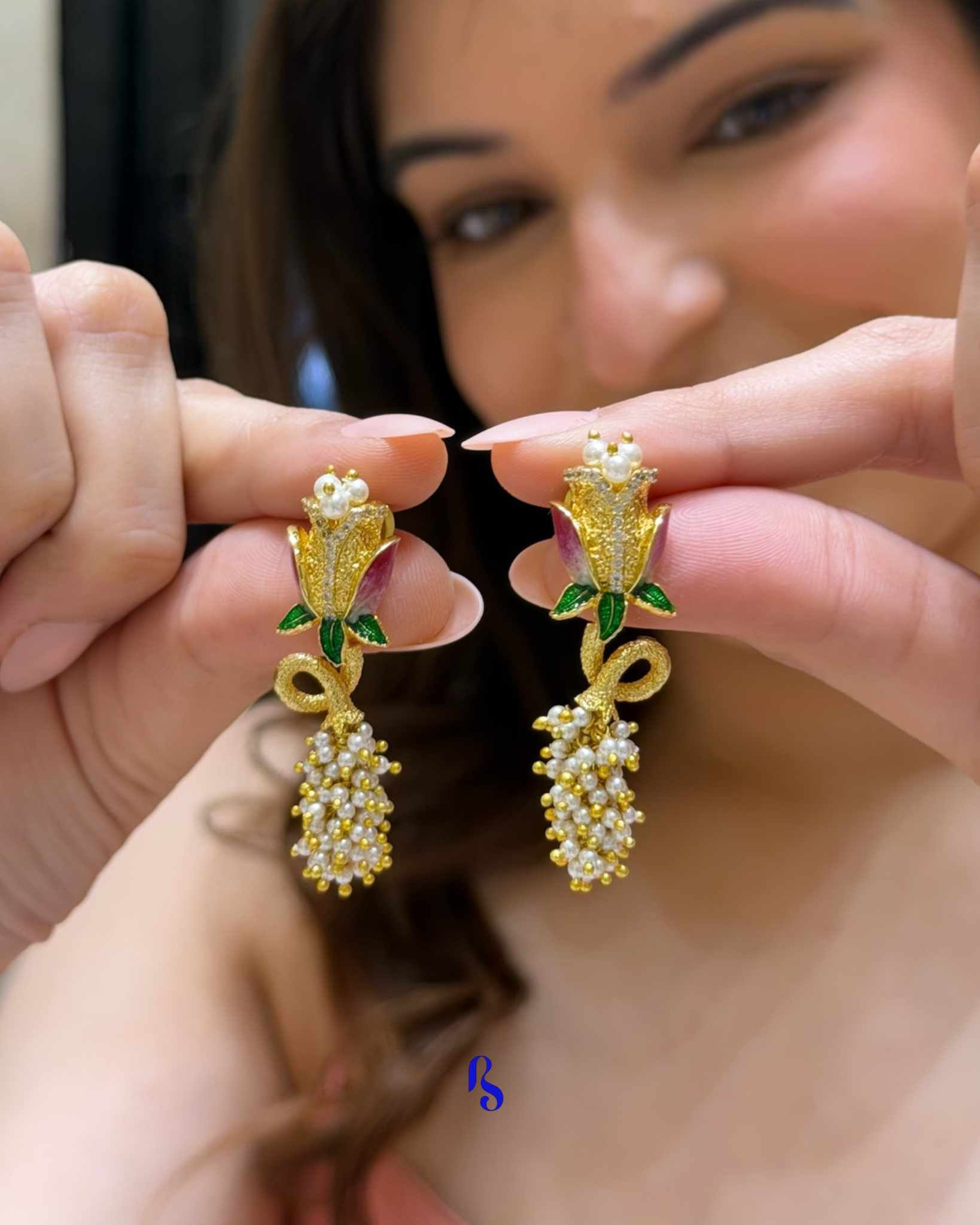 The Petal Plume Earrings
