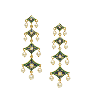 The Aqua Elan Earrings
