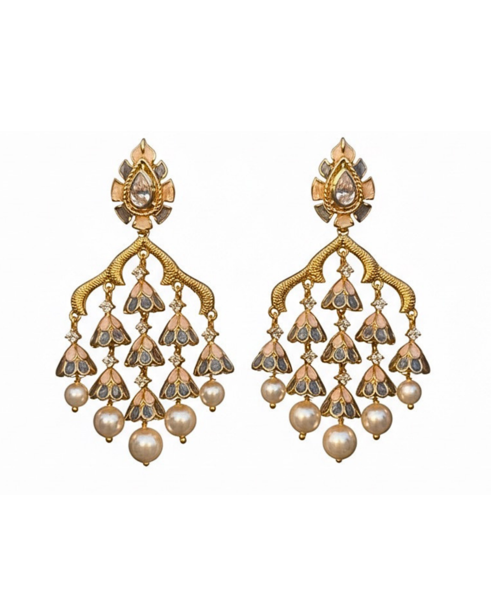 The Ashen Bloom Earrings