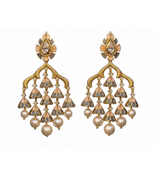 The Ashen Bloom Earrings