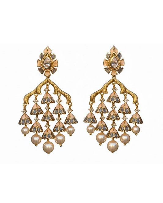 The Ashen Bloom Earrings