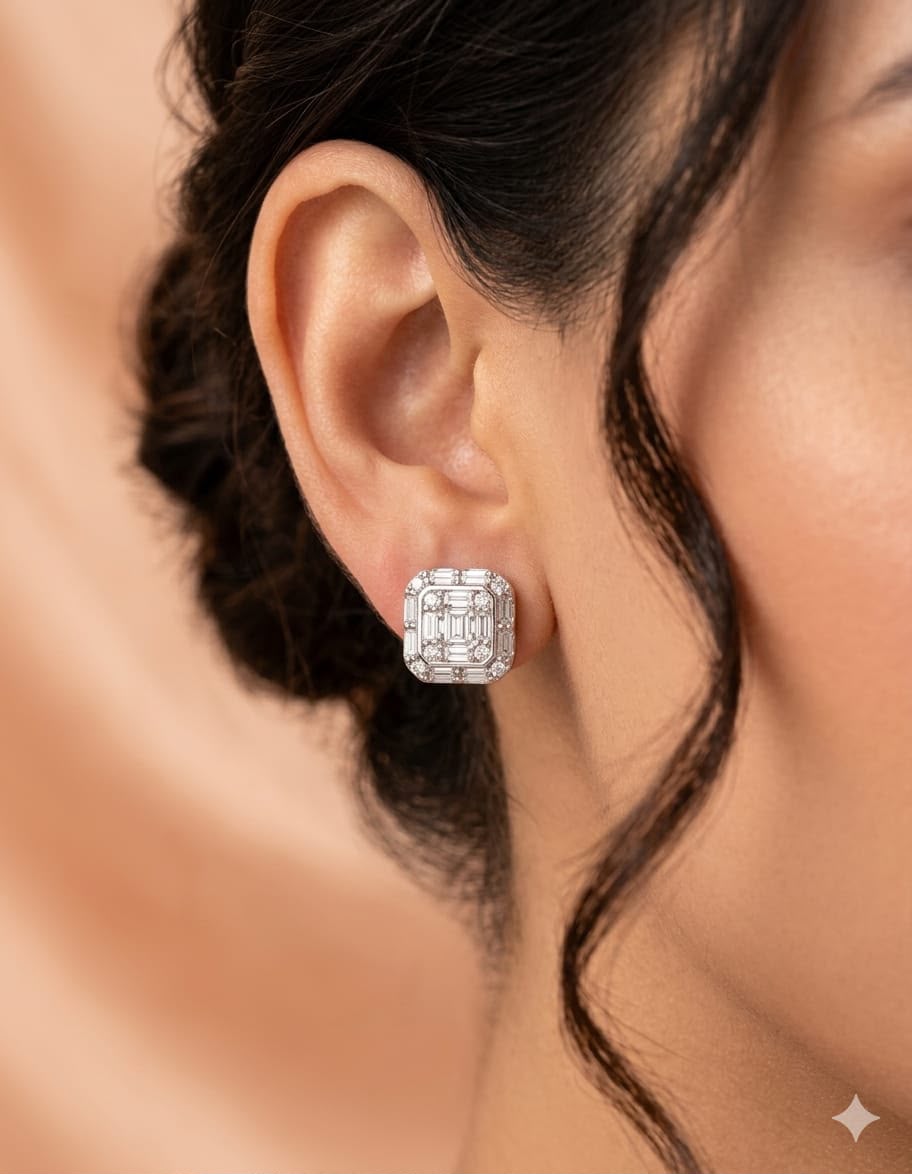 Shimmering Diva Earring