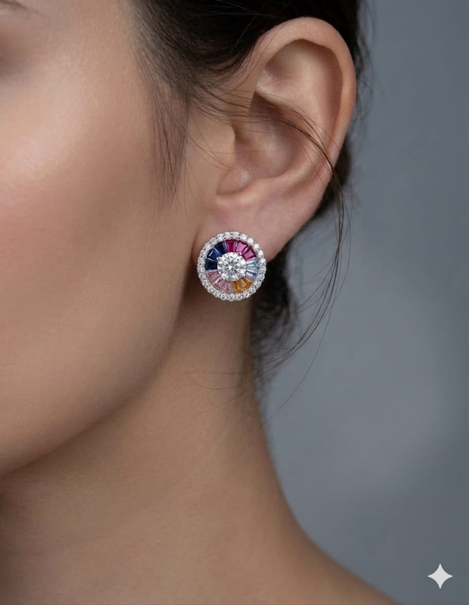 Rainbow Studs