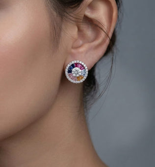 Rainbow Studs