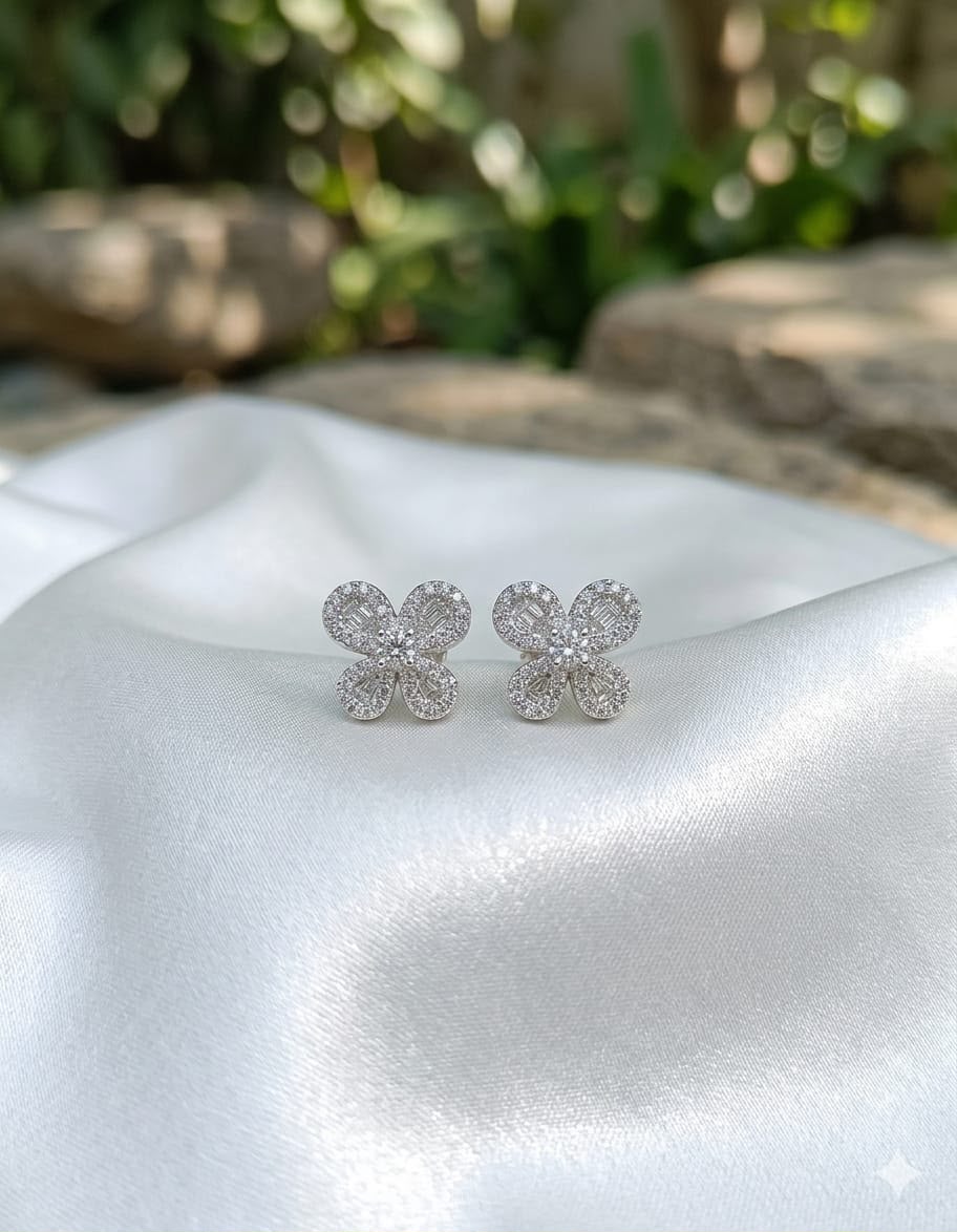 Blooming Ribbon Earring