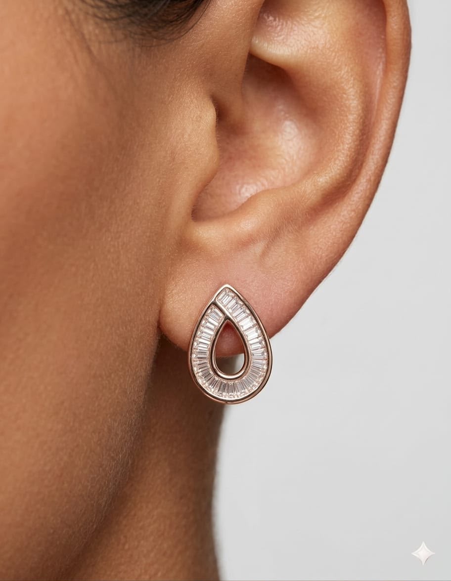 Rose Radiance Earrings