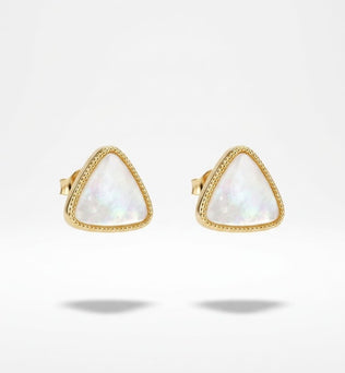 Pearlescent earring