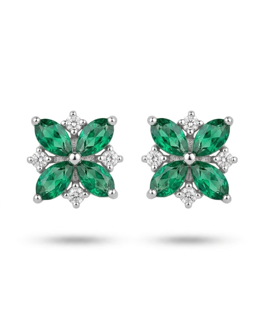 Emerald Earrings