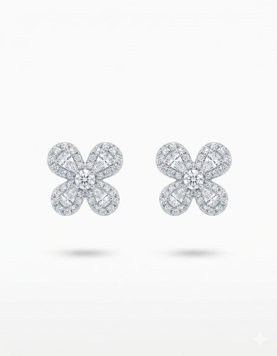 Blooming Ribbon Earring