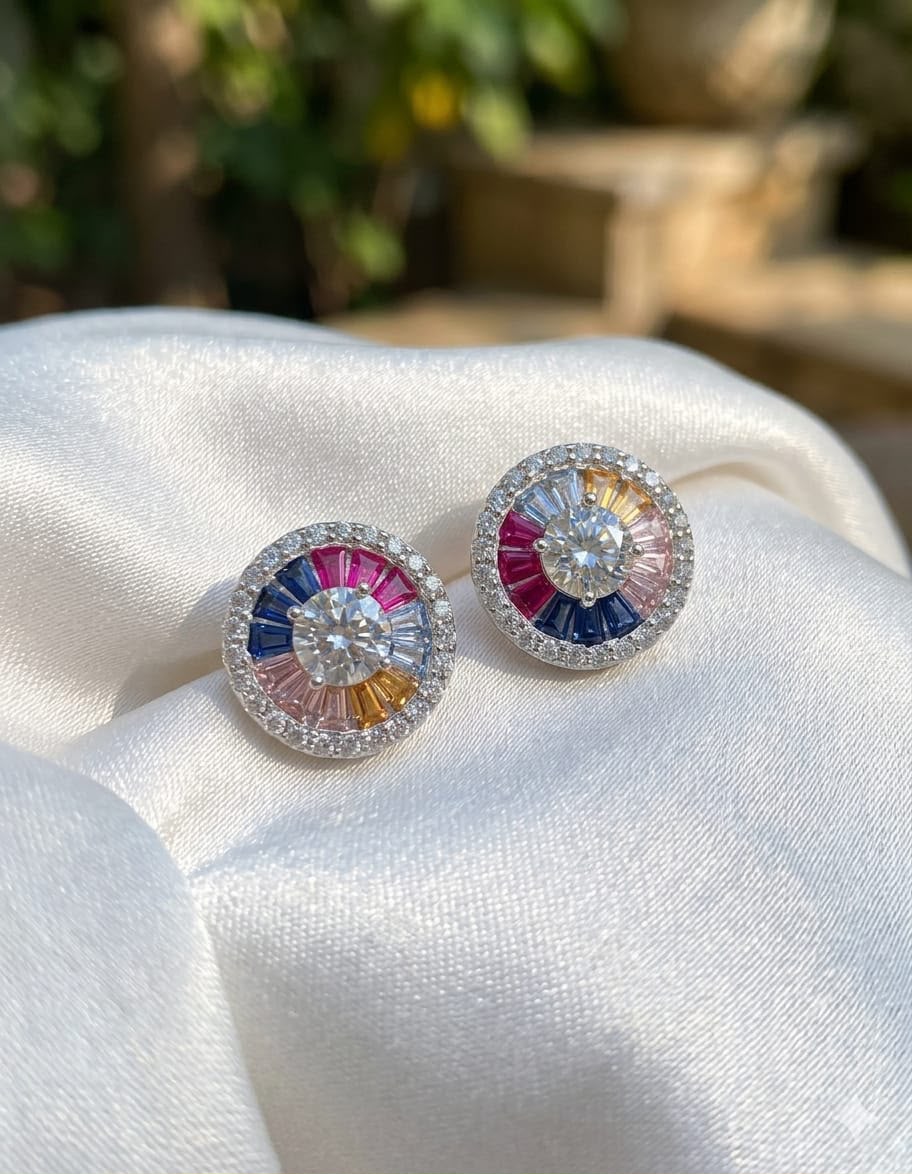 Rainbow Studs