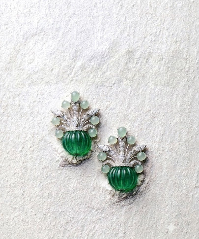 Emerald Essence Earrings