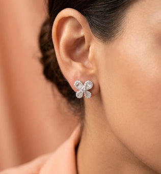 Blooming Ribbon Earring