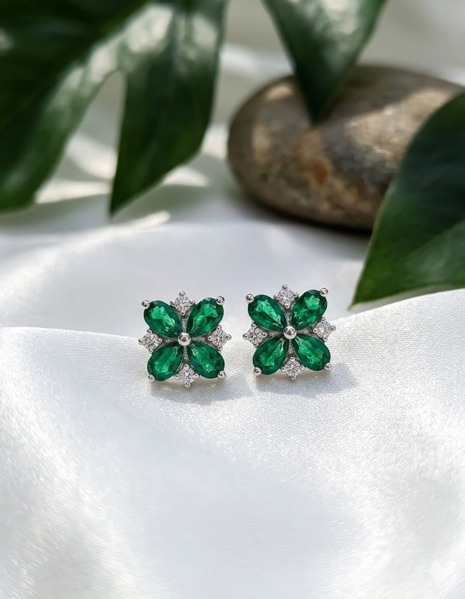 Emerald Earrings