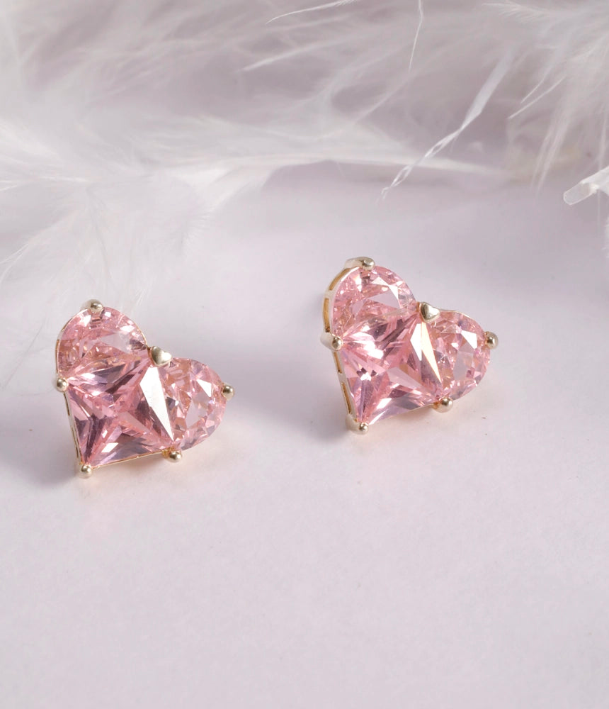 Sweetheart’s Pink Studs