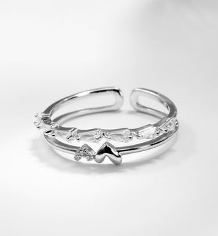 Dil of Silver Ring